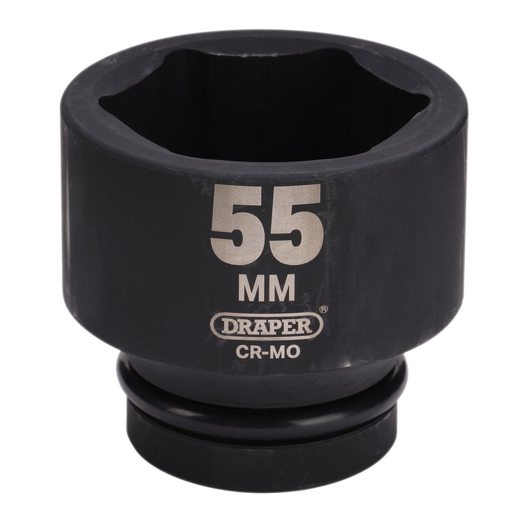 Draper Hi-TORQ® Impact Socket, 1" Sq. Dr., 55mm  05126