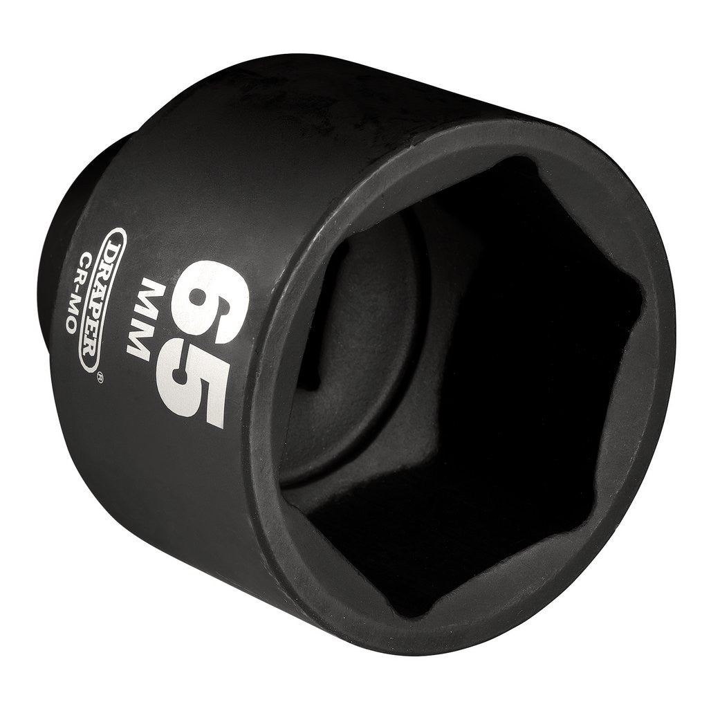 Draper Hi-TORQ® Impact Socket, 1" Sq. Dr., 65mm  05130
