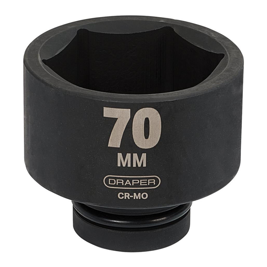 Draper HI-TORQ® 6 Point Impact Socket, 1" Sq. Dr., 70mm  05131