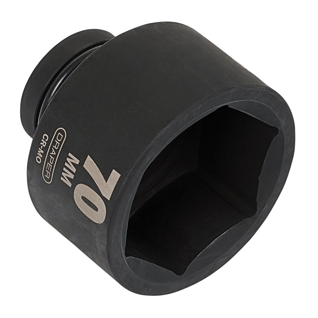 Draper HI-TORQ® 6 Point Impact Socket, 1" Sq. Dr., 70mm  05131