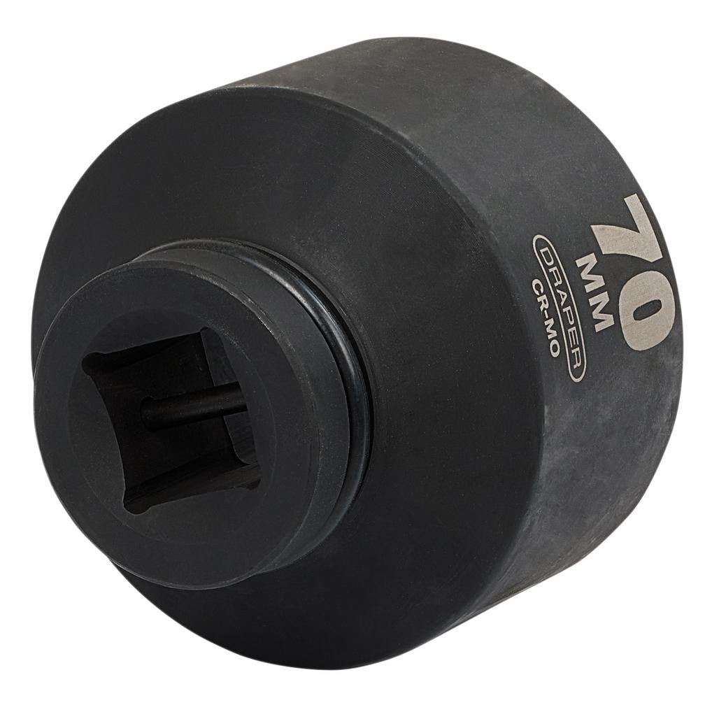 Draper HI-TORQ® 6 Point Impact Socket, 1" Sq. Dr., 70mm  05131