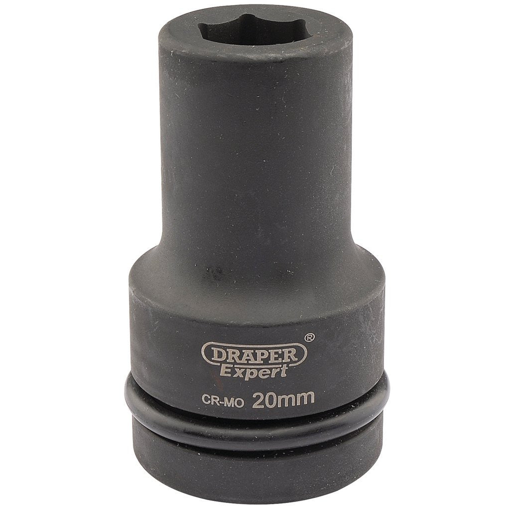 Draper HI-TORQ® 6 Point Deep Impact Socket, 1" Sq. Dr., 20mm  05135