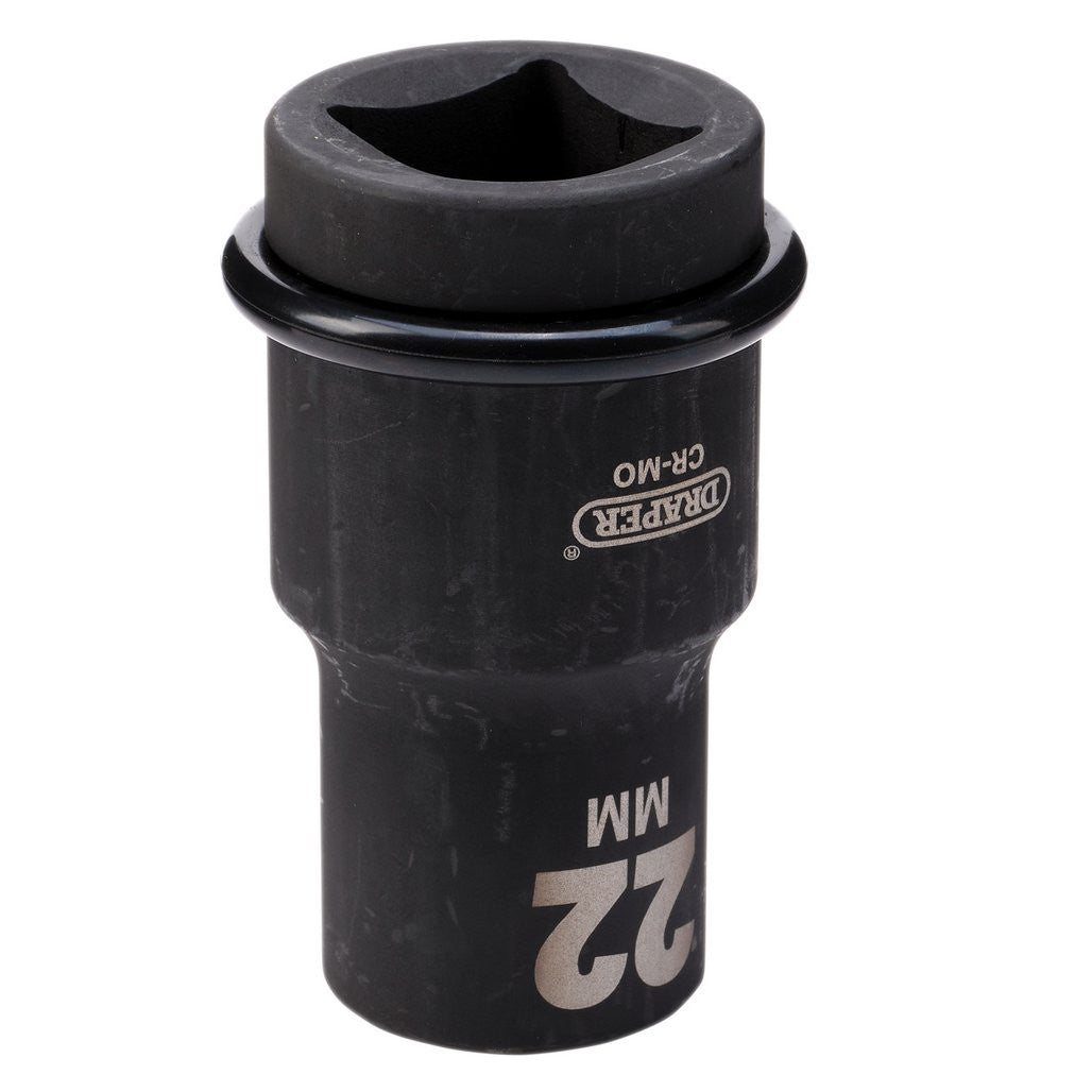 Draper HI-TORQ® 6 Point Deep Impact Socket, 1" Sq. Dr., 22mm  05137