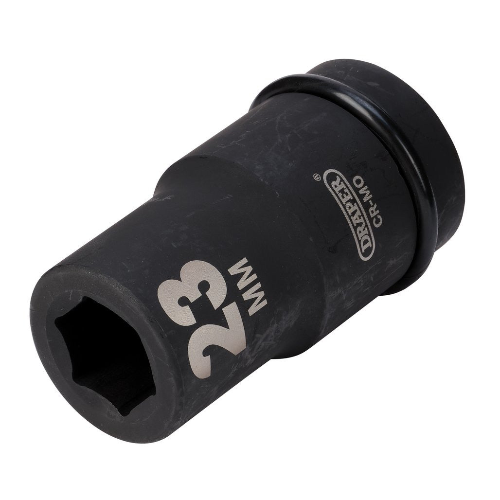 Draper Hi-TORQ® Deep Impact Socket, 1" Sq. Dr., 23mm  05138