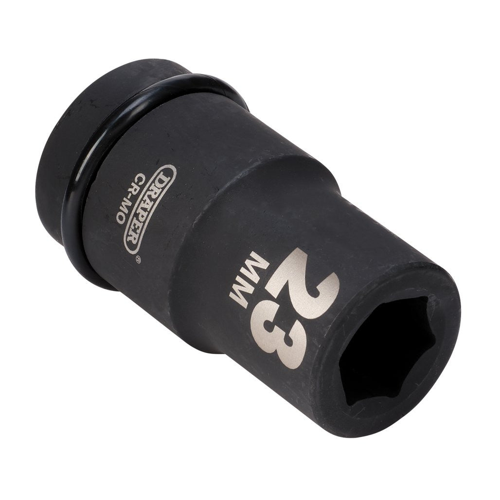 Draper Hi-TORQ® Deep Impact Socket, 1" Sq. Dr., 23mm  05138