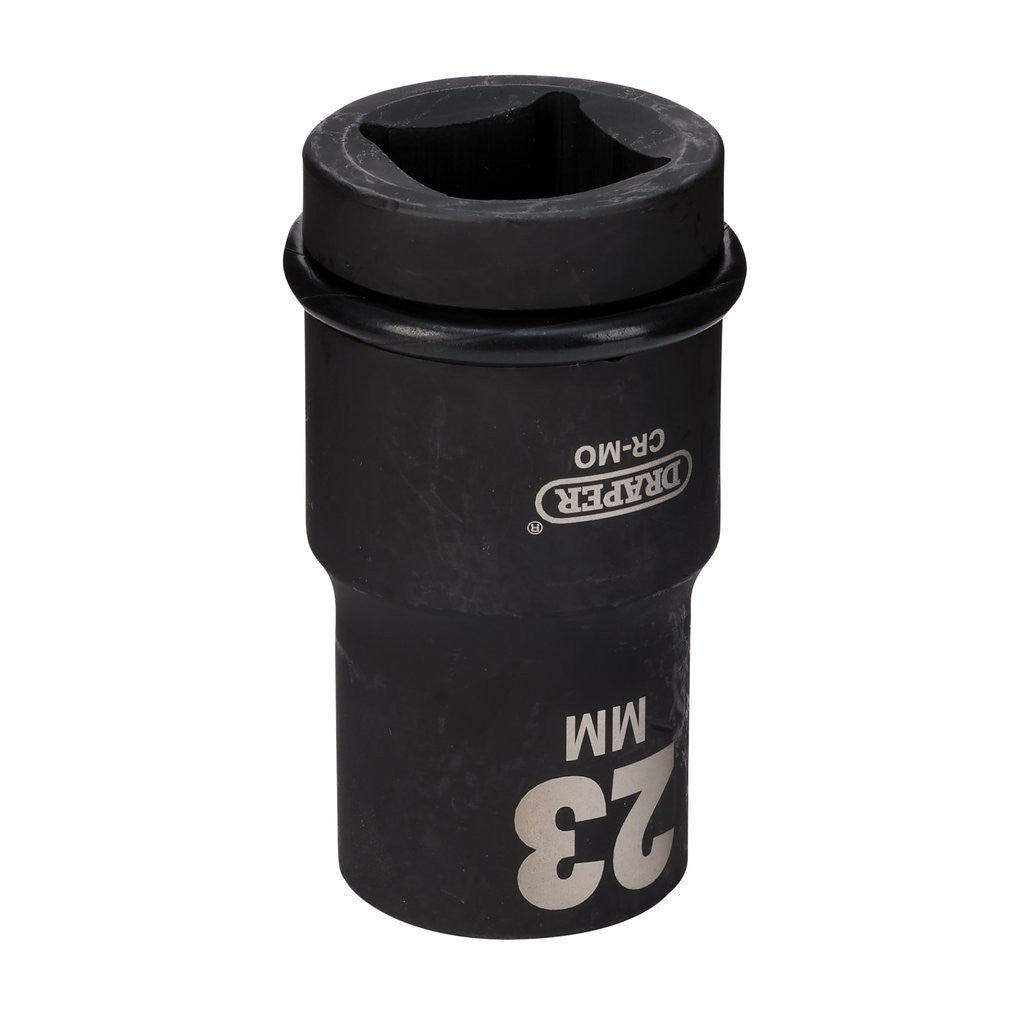 Draper Hi-TORQ® Deep Impact Socket, 1" Sq. Dr., 23mm  05138