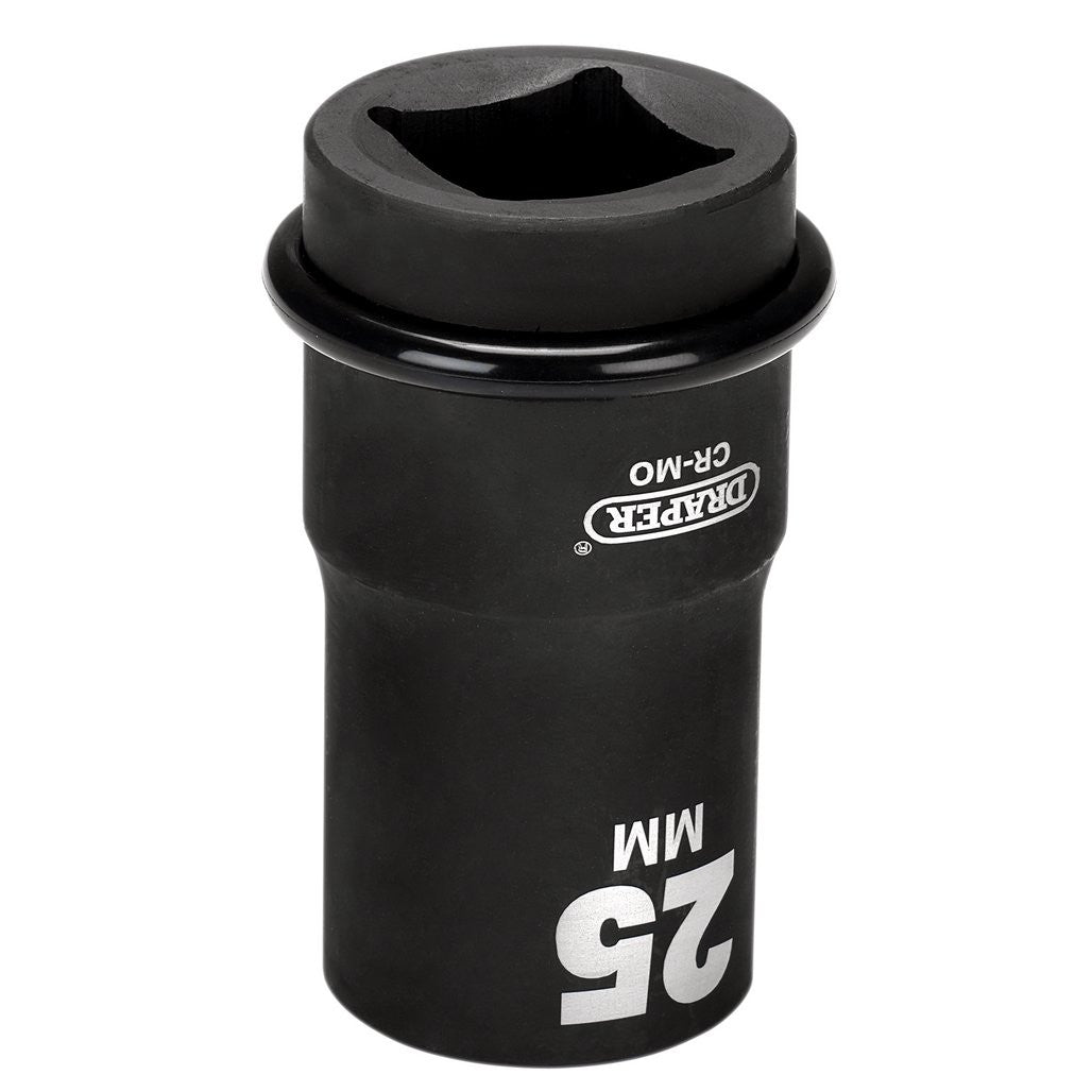 Draper HI-TORQ® 6 Point Deep Impact Socket, 1" Sq. Dr., 25mm  05140