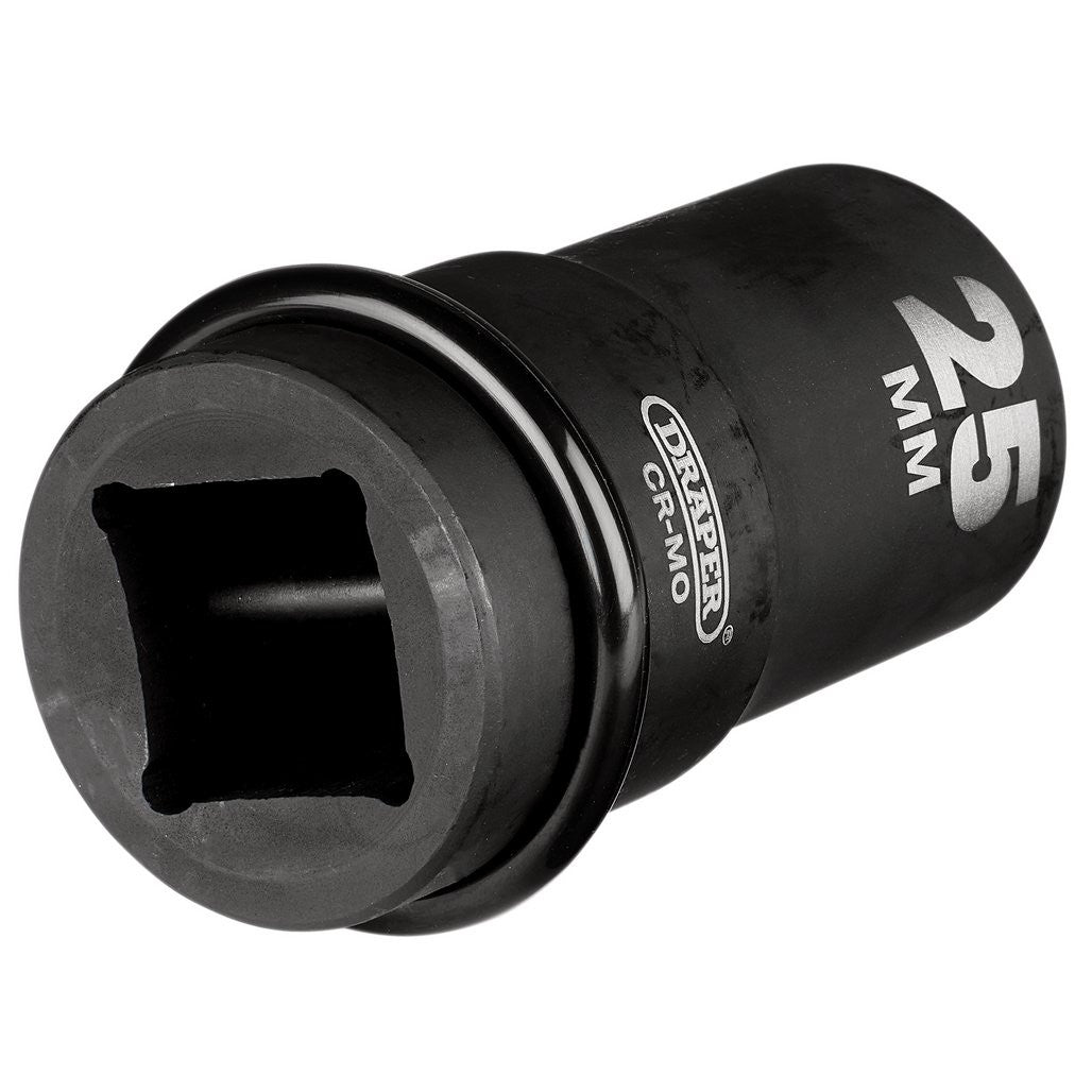 Draper HI-TORQ® 6 Point Deep Impact Socket, 1" Sq. Dr., 25mm  05140