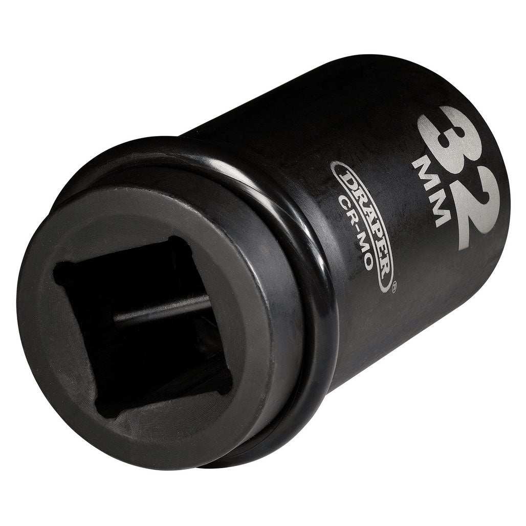 Draper Hi-TORQ® Deep Impact Socket, 1" Sq. Dr., 32mm  05146