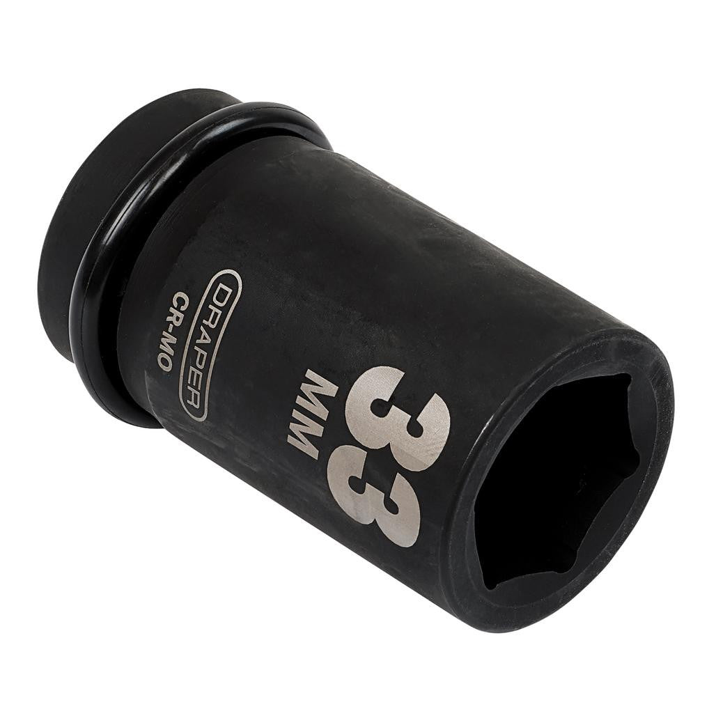 Draper Hi-TORQ® Deep Impact Socket, 1" Sq. Dr., 33mm  05147