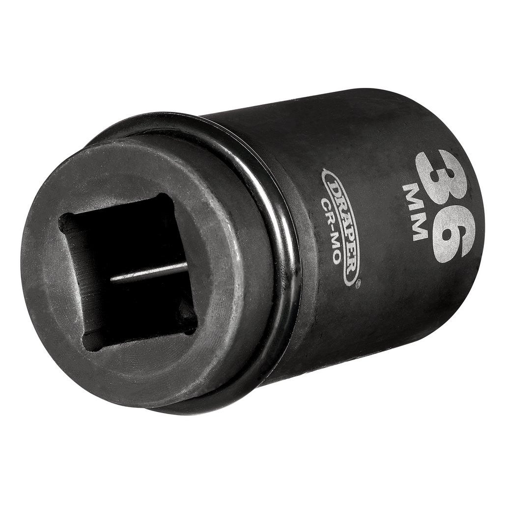 Draper HI-TORQ® 6 Point Deep Impact Socket, 1" Sq. Dr., 36mm  05150