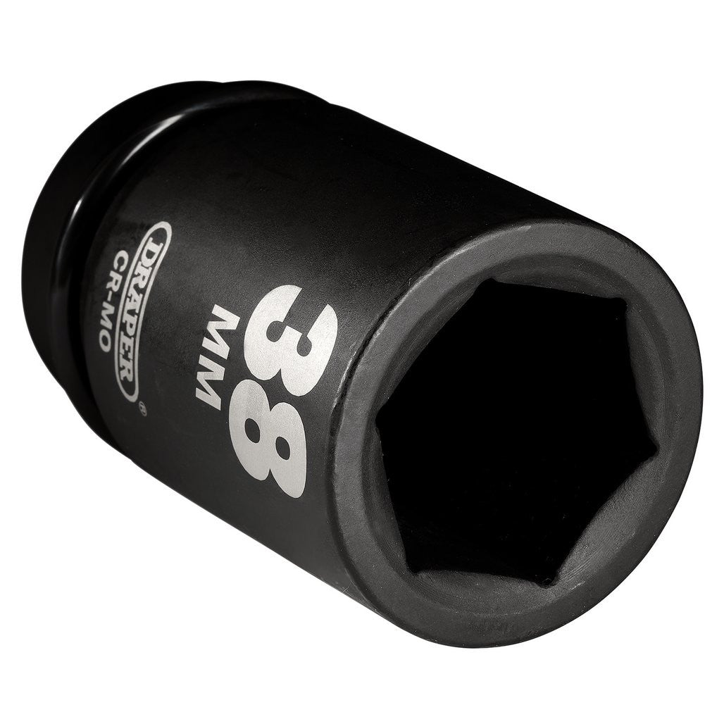 Draper Hi-TORQ® Deep Impact Socket, 1" Sq. Dr., 38mm  05151