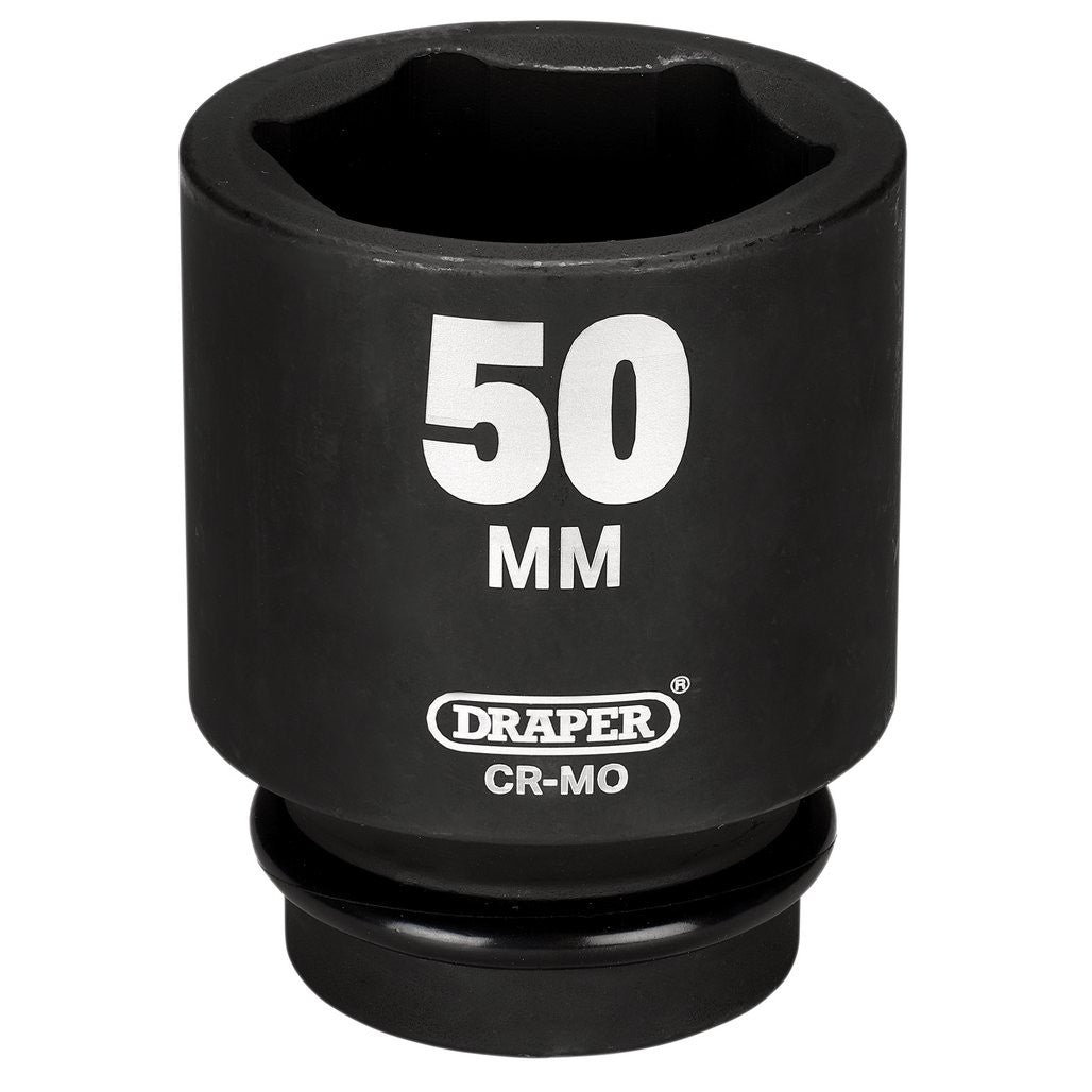 Draper HI-TORQ® 6 Point Deep Impact Socket, 1" Sq. Dr., 50mm  05155