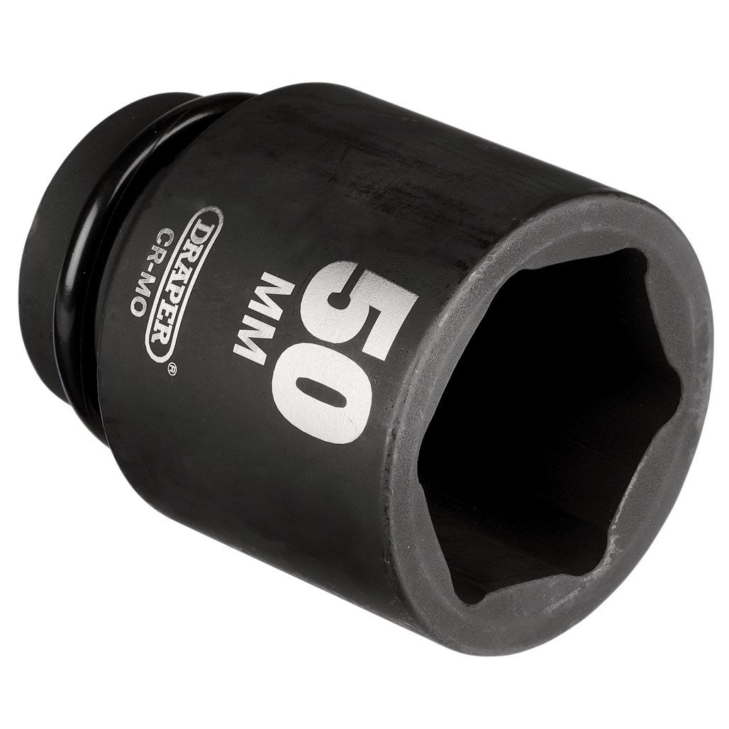 Draper HI-TORQ® 6 Point Deep Impact Socket, 1" Sq. Dr., 50mm  05155