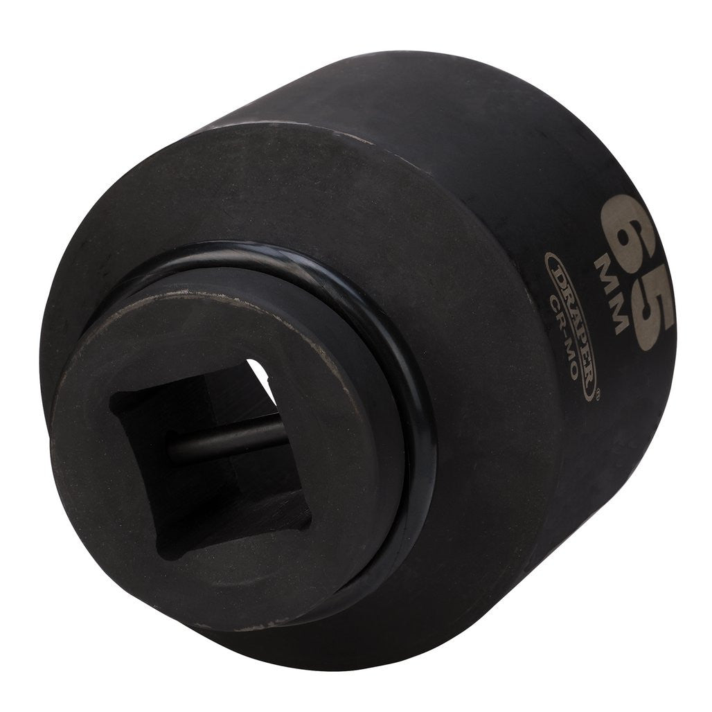 Draper HI-TORQ® 6 Point Deep Impact Socket, 1" Sq. Dr., 65mm  05158