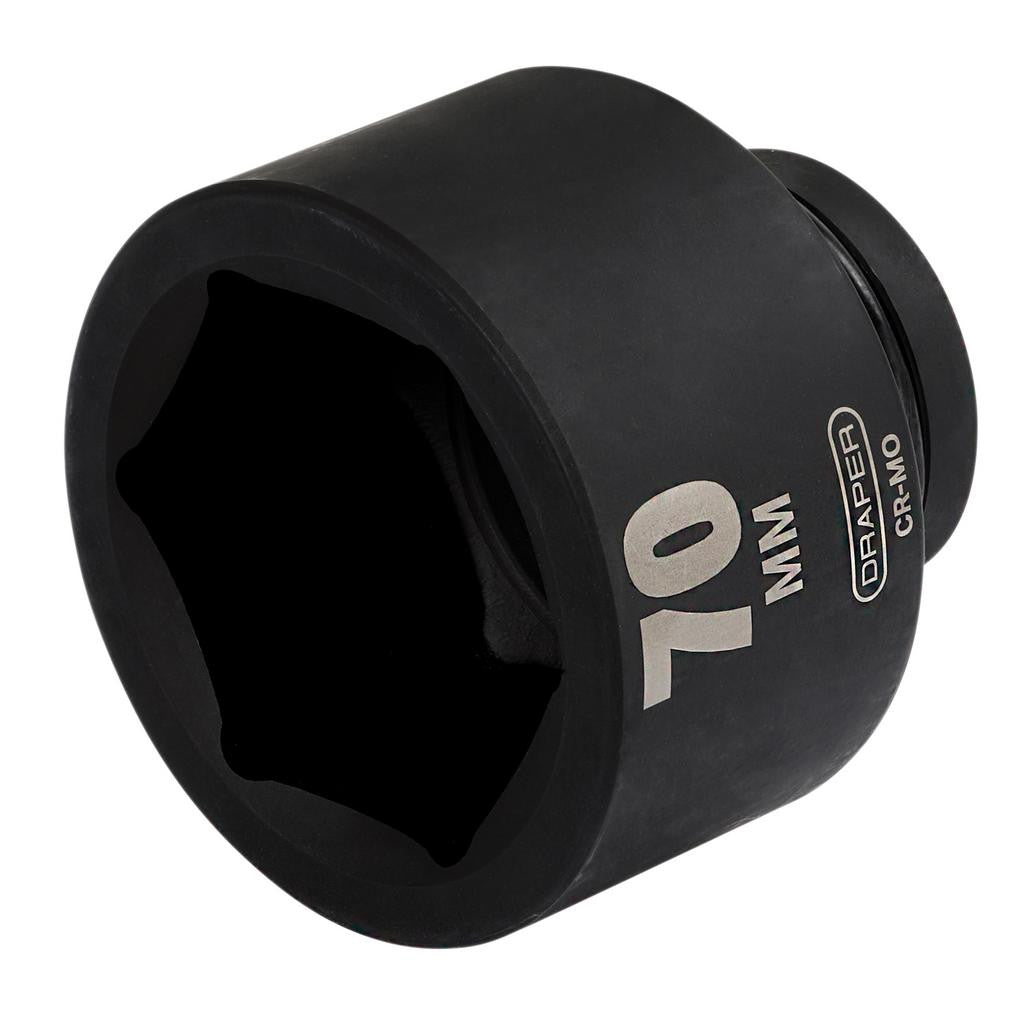 Draper HI-TORQ® 6 Point Deep Impact Socket, 1" Sq. Dr., 70mm  05159
