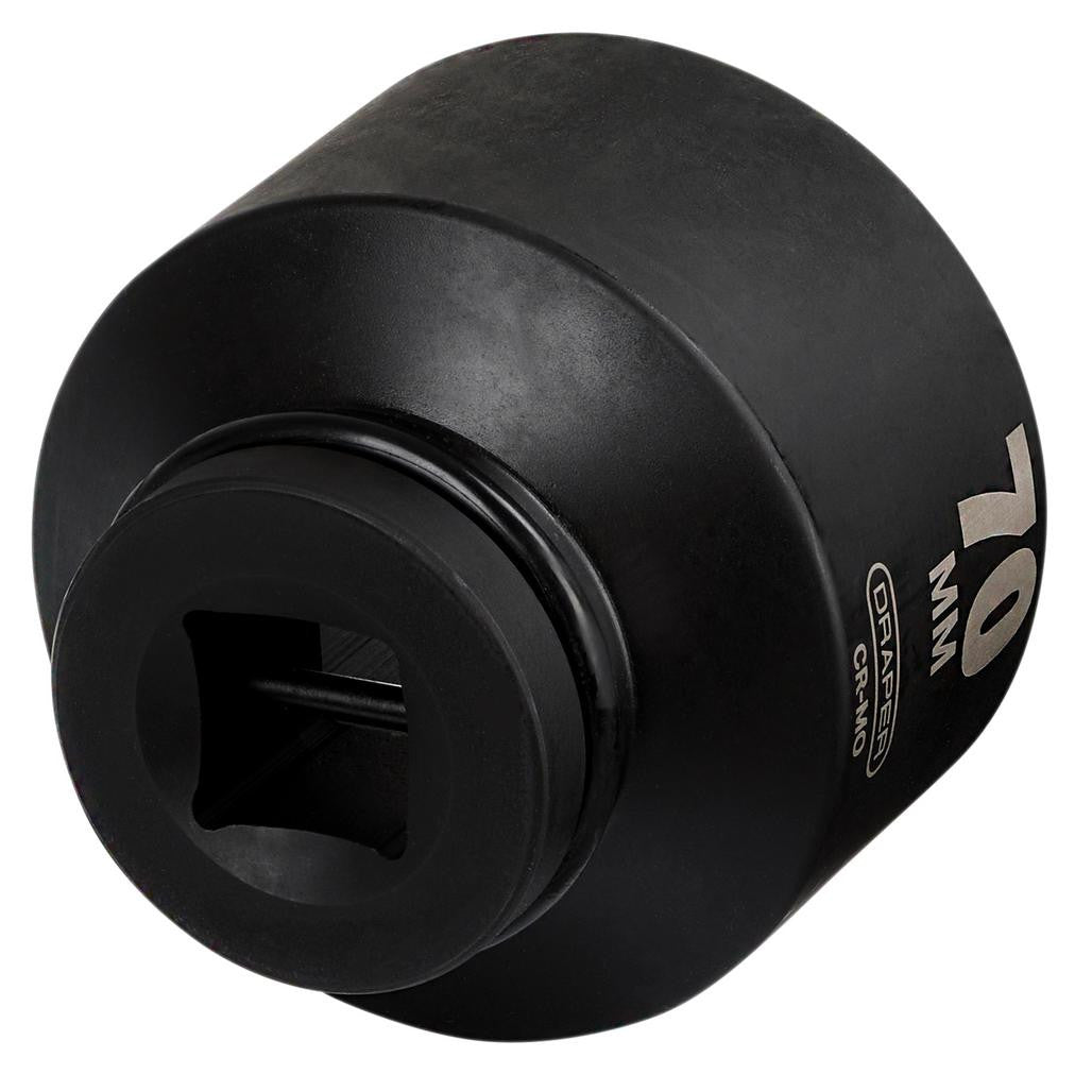 Draper HI-TORQ® 6 Point Deep Impact Socket, 1" Sq. Dr., 70mm  05159