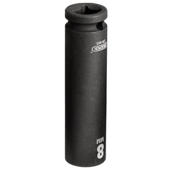 Draper HI-TORQ® 6 Point Deep Impact Socket, 1/4" Sq. Dr., 8mm  05186