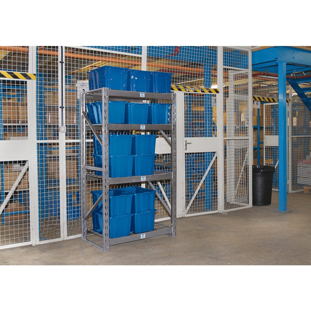 Draper Expert Heavy Duty Steel 4 Shelving Unit, 1040 x 610 x 1830mm  05230