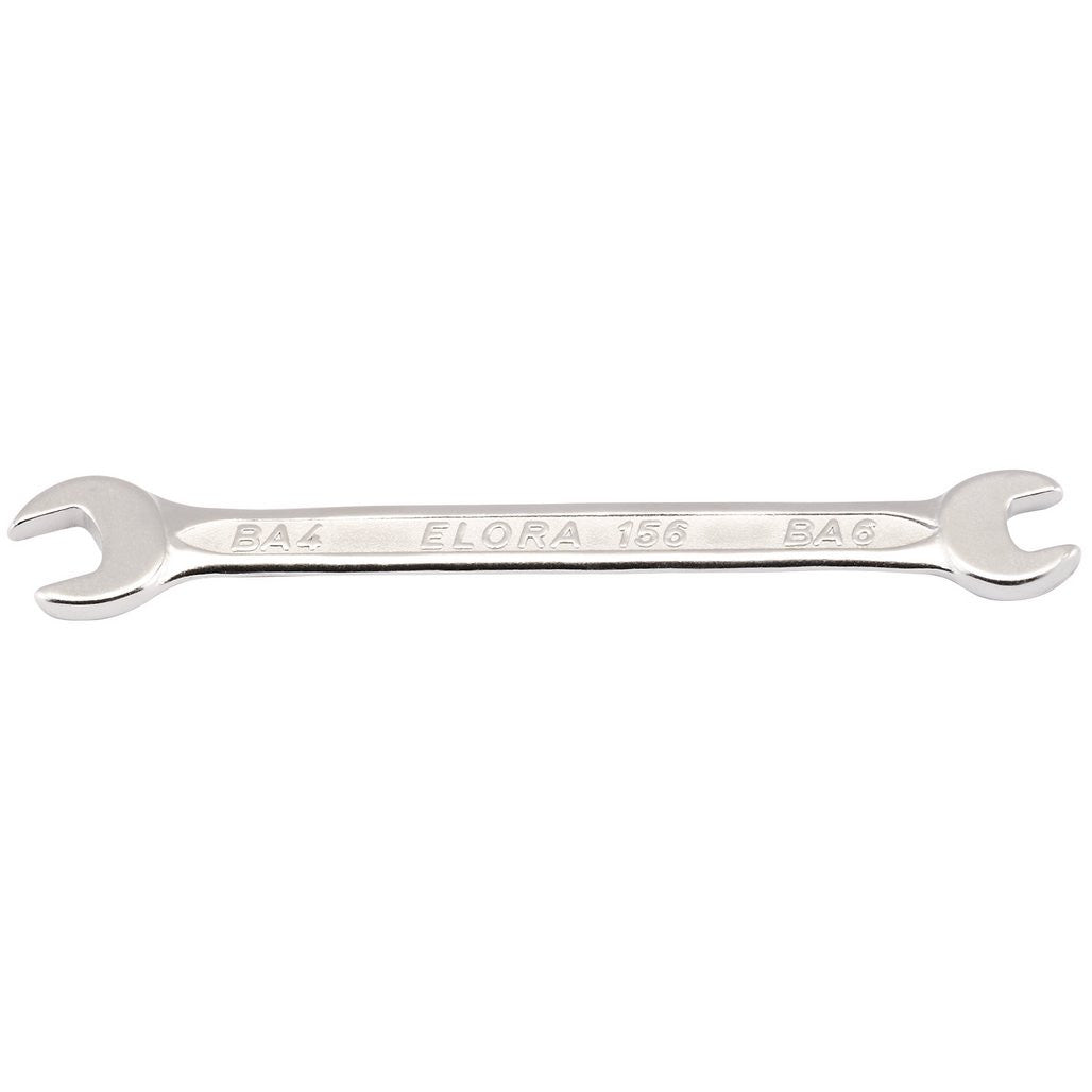 Draper Elora Midget Metric Double Open End Spanner, 4 x 6mm  05377