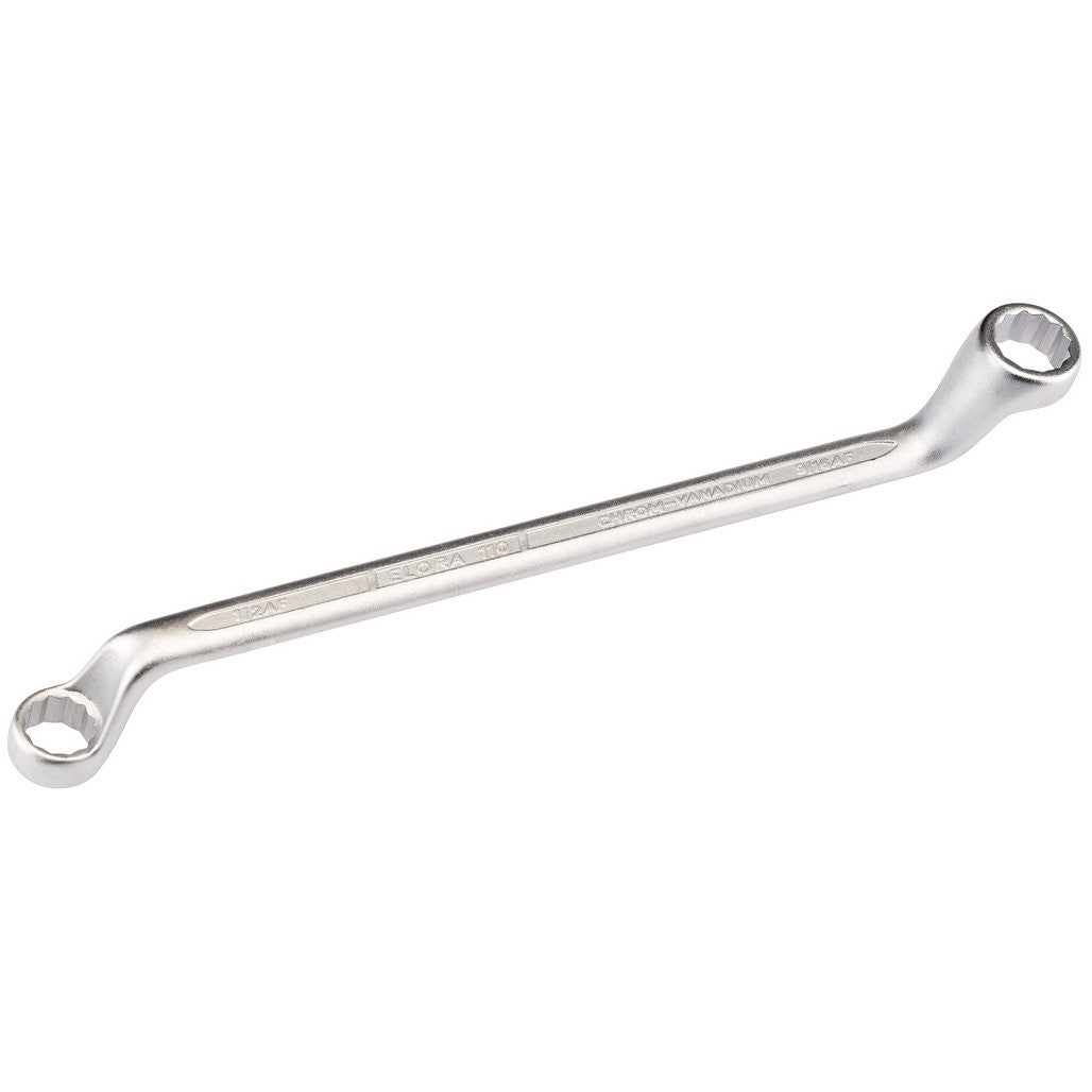 Draper Elora Deep Crank Imperial Ring Spanner, 1/2 x 9/16"  05707