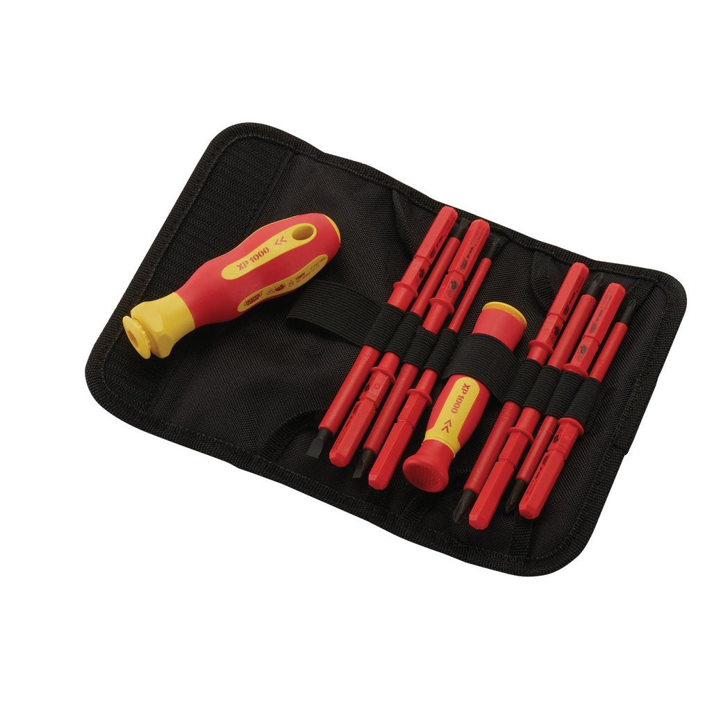 Draper XP1000® VDE Interchangeable Blade Screwdriver Set (10 Piece)  05721