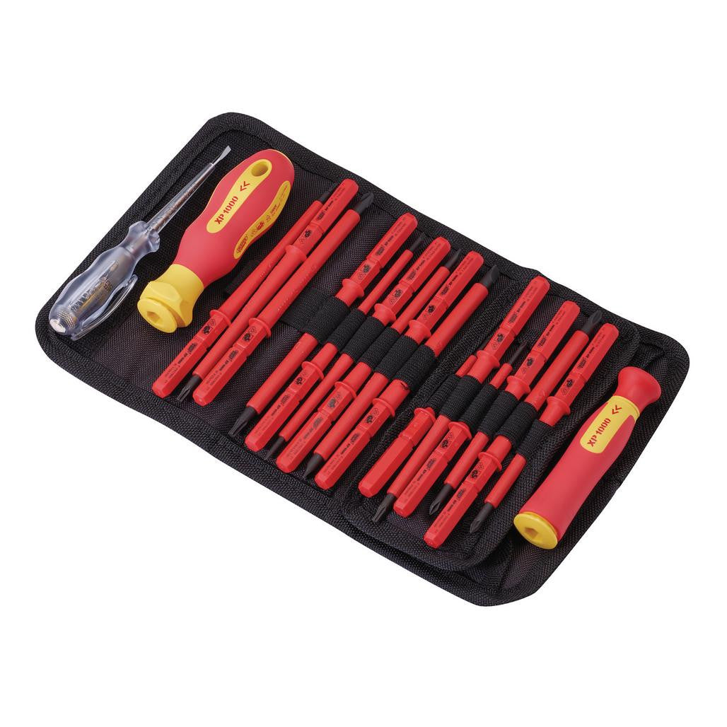 Draper XP1000® VDE Interchangeable Blade Screwdriver Set (18 Piece)  05776