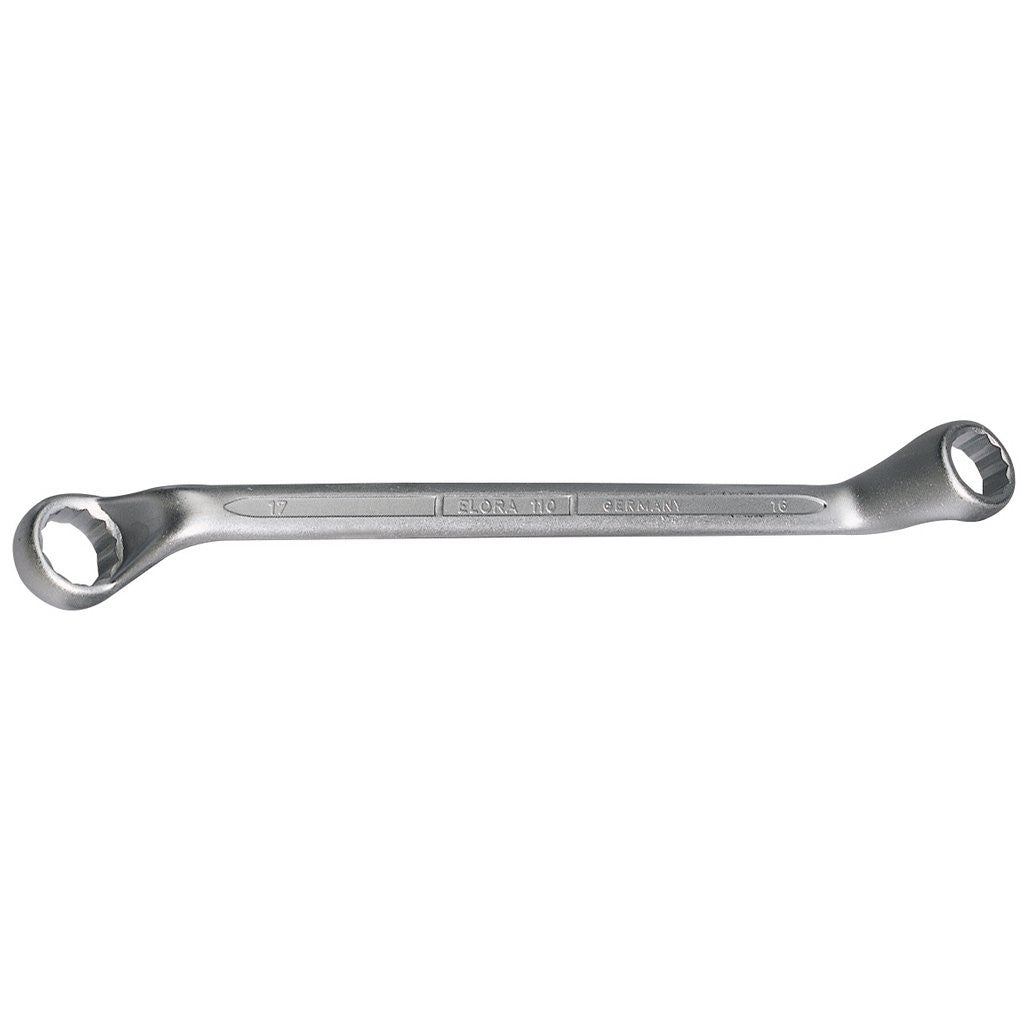 Draper Elora Deep Crank Metric Ring Spanner, 16 x 17mm  06200