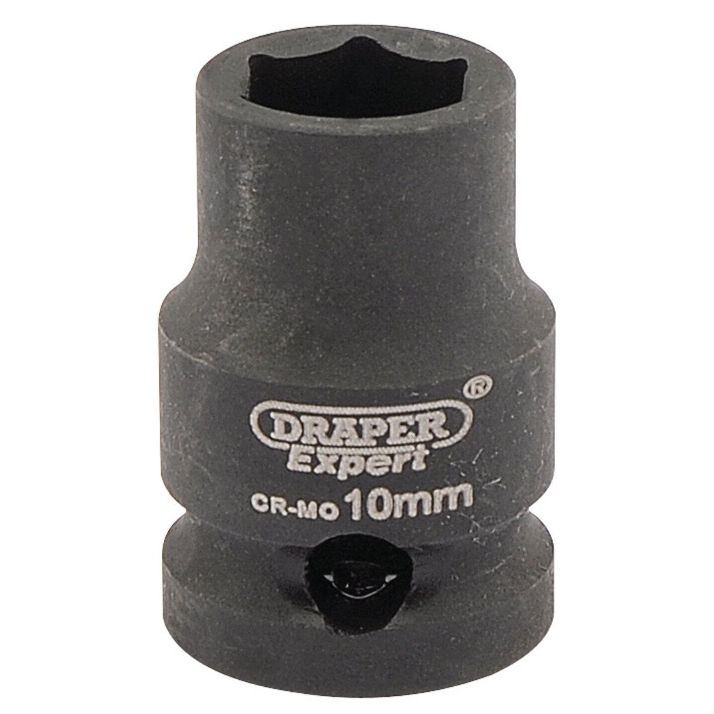 Draper HI-TORQ® 6 Point Impact Socket, 3/8" Sq. Dr., 10mm  06869