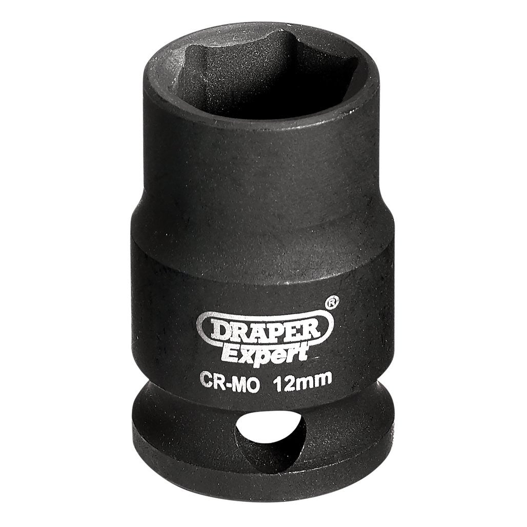 Draper HI-TORQ® 6 Point Impact Socket, 3/8" Sq. Dr., 12mm  06871