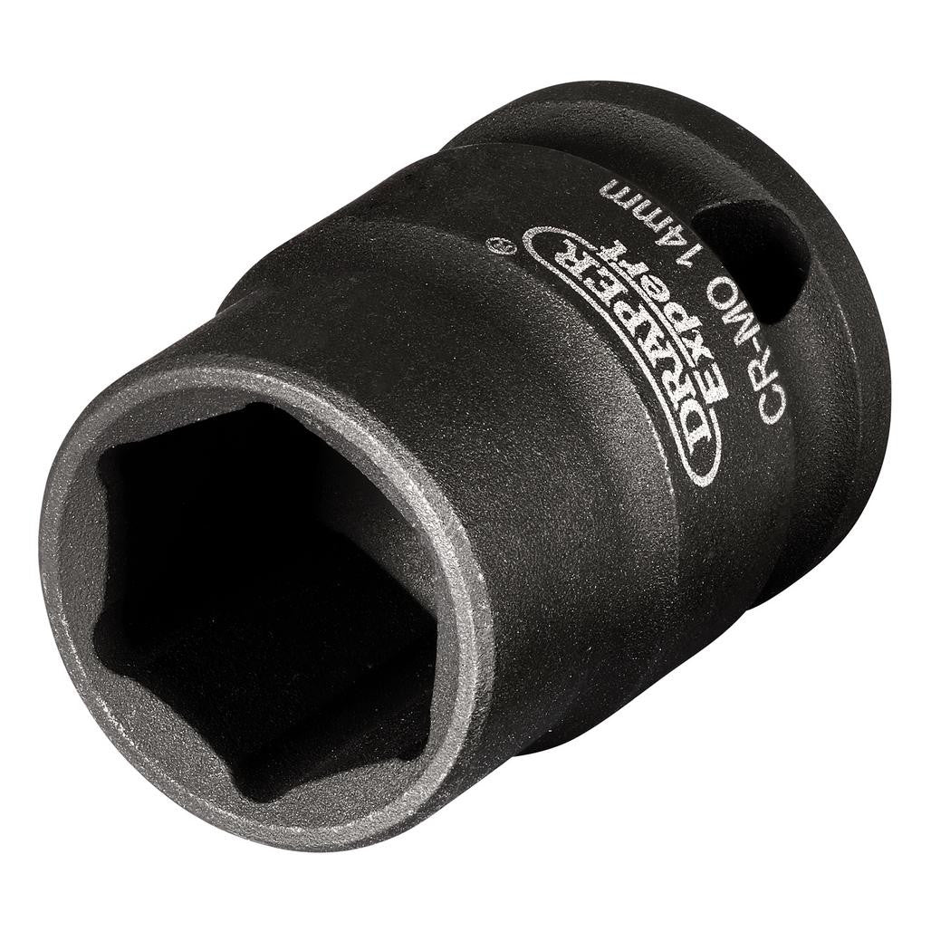 Draper HI-TORQ® 6 Point Impact Socket, 3/8" Sq. Dr., 14mm  06874