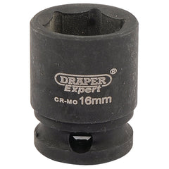 Draper HI-TORQ® 6 Point Impact Socket, 3/8" Sq. Dr., 16mm  06876