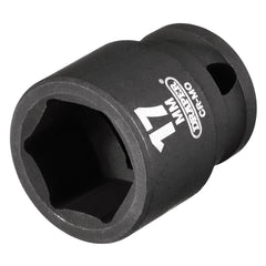 Draper HI-TORQ® 6 Point Impact Socket, 3/8" Sq. Dr., 17mm  06877