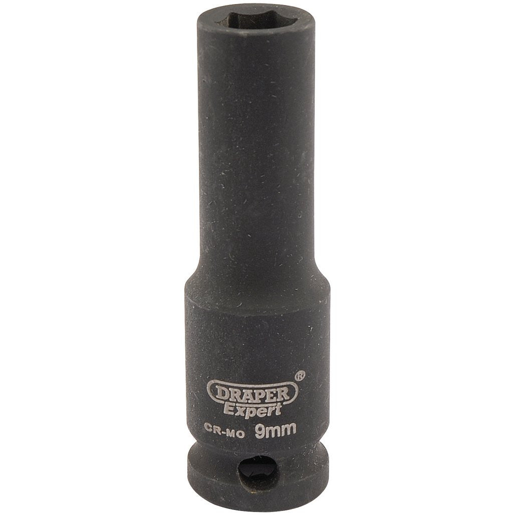 Draper HI-TORQ® 6 Point Deep Impact Socket, 3/8" Sq. Dr., 9mm  06882