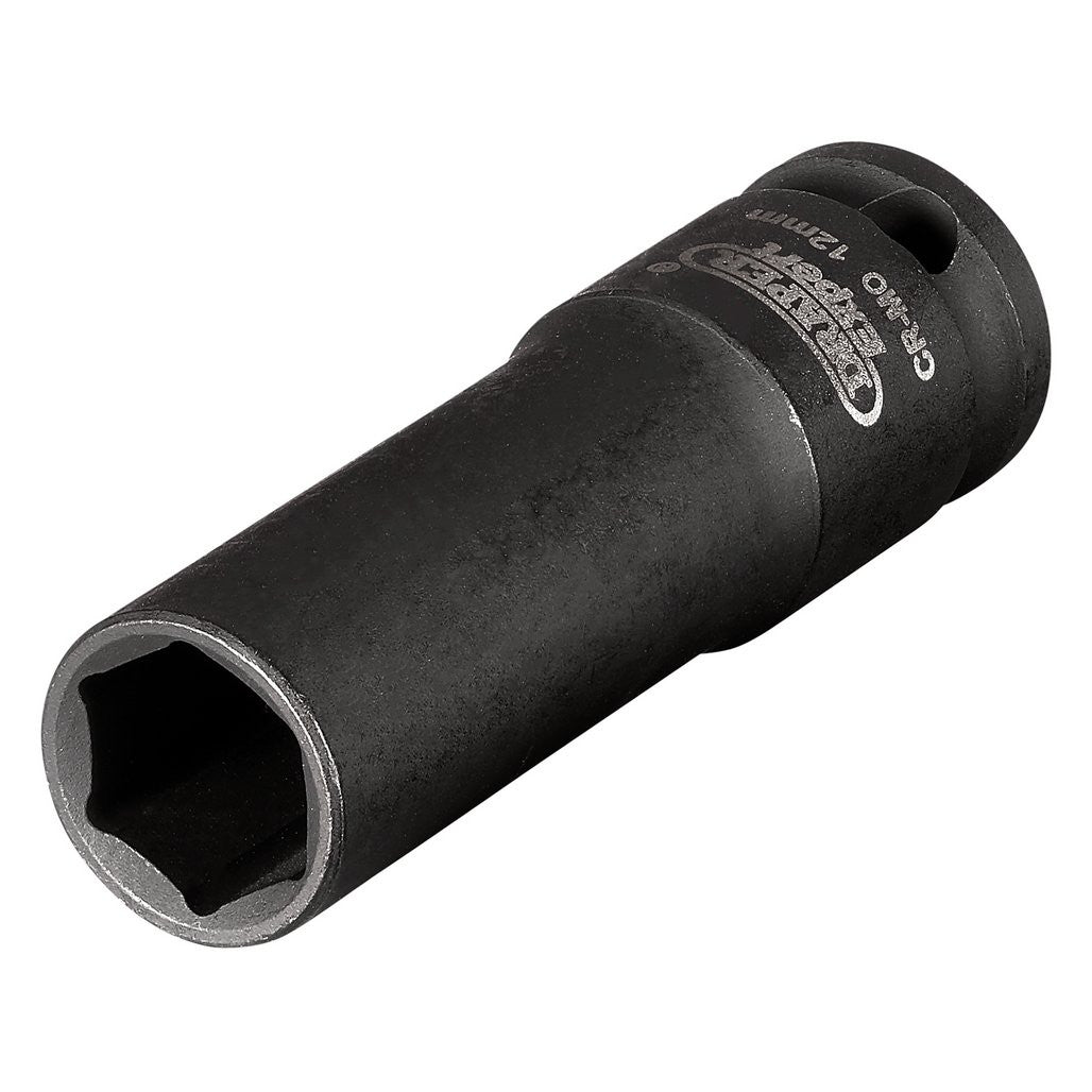 Draper HI-TORQ® 6 Point Deep Impact Socket, 3/8" Sq. Dr., 12mm  06885
