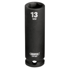 Draper HI-TORQ® 6 Point Deep Impact Socket, 3/8" Sq. Dr., 13mm  06886