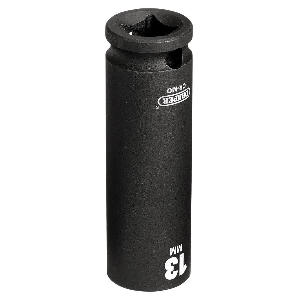 Draper HI-TORQ® 6 Point Deep Impact Socket, 3/8" Sq. Dr., 13mm  06886