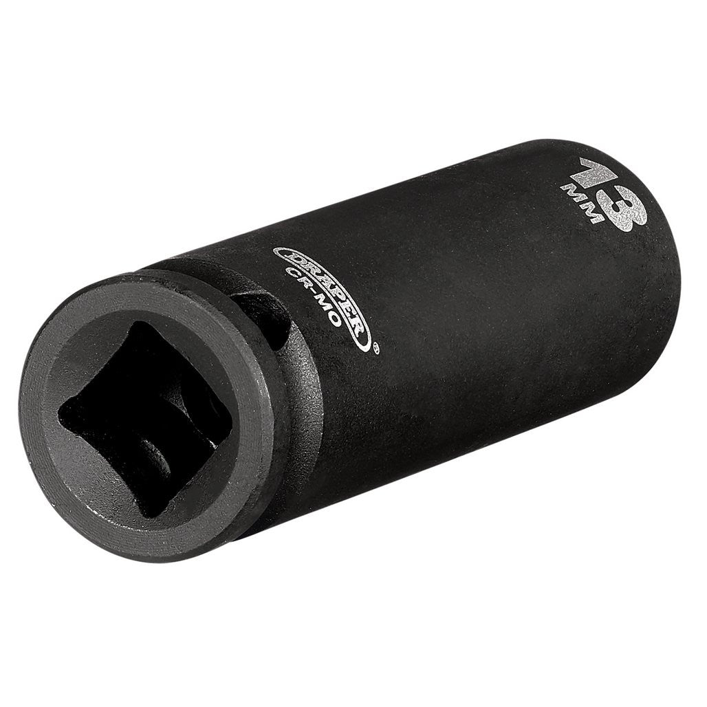 Draper HI-TORQ® 6 Point Deep Impact Socket, 3/8" Sq. Dr., 13mm  06886