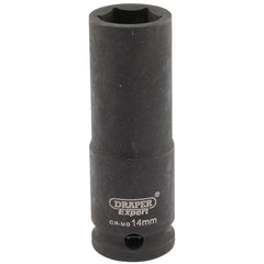 Draper HI-TORQ® 6 Point Deep Impact Socket, 3/8" Sq. Dr., 14mm  06887