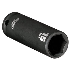 Draper HI-TORQ® 6 Point Deep Impact Socket, 3/8" Sq. Dr., 15mm  06888