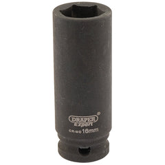 Draper HI-TORQ® 6 Point Deep Impact Socket, 3/8" Sq. Dr., 16mm  06889