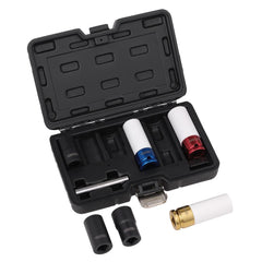 Draper Wheel Nut and Bolt Extractor Socket Set, 1/2" Sq. Dr. (7 Piece) 07115