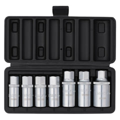 Draper Stud Extractor Set, 3/8" Sq. Dr., 1/2" Sq. Dr. (7 Piece)  07119