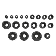 Draper External Torx Plus Socket Set, 1/4", 3/8", 1/2" Sq. Dr. (19 Piece)  07128