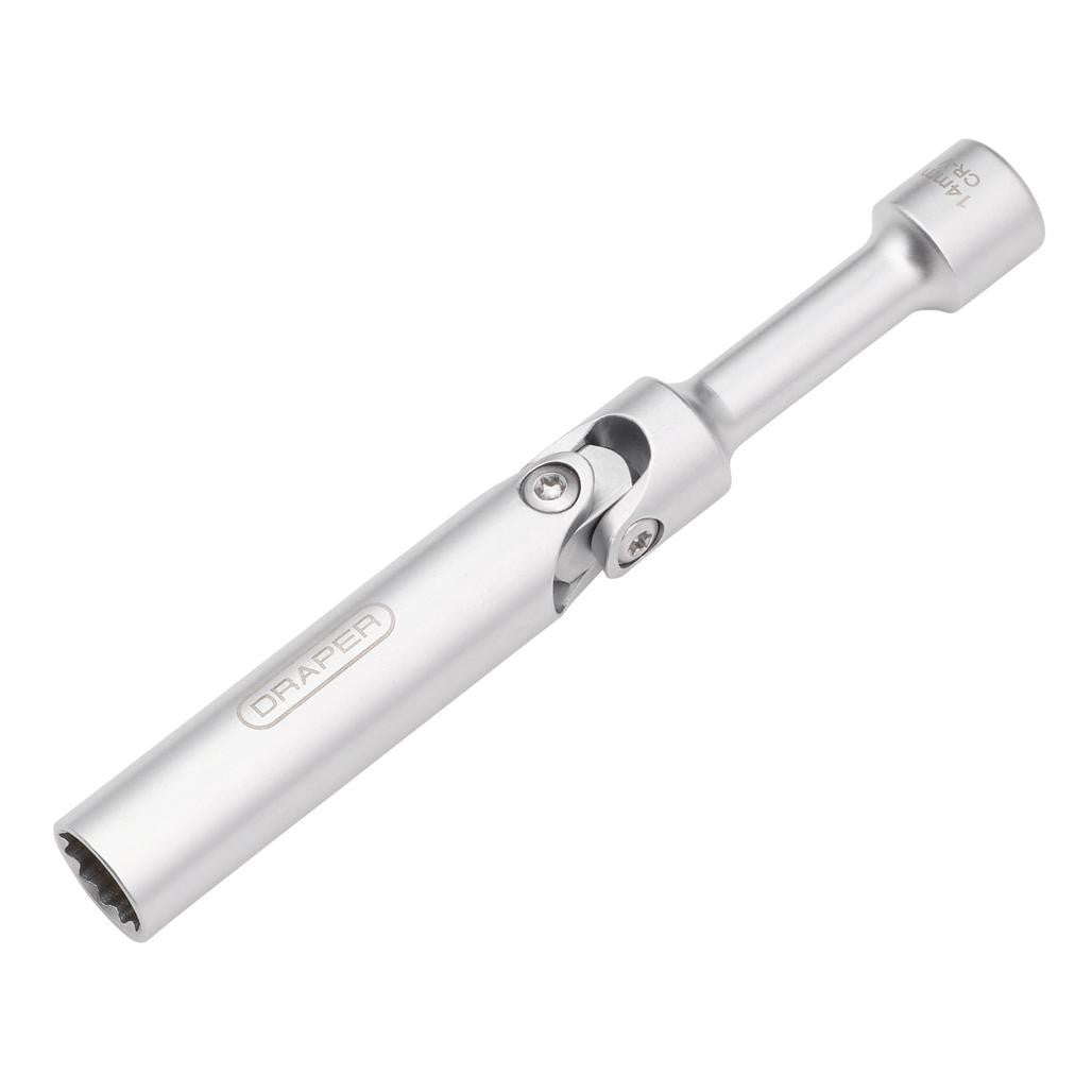 Draper Spark Plug Wrench, 3/8" Sq. Dr. x 14mm 07132
