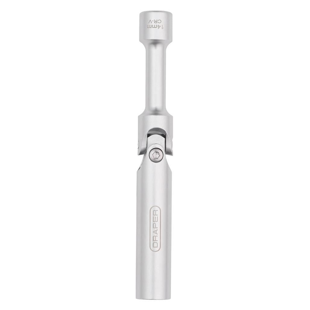 Draper Spark Plug Wrench, 3/8" Sq. Dr. x 14mm 07132