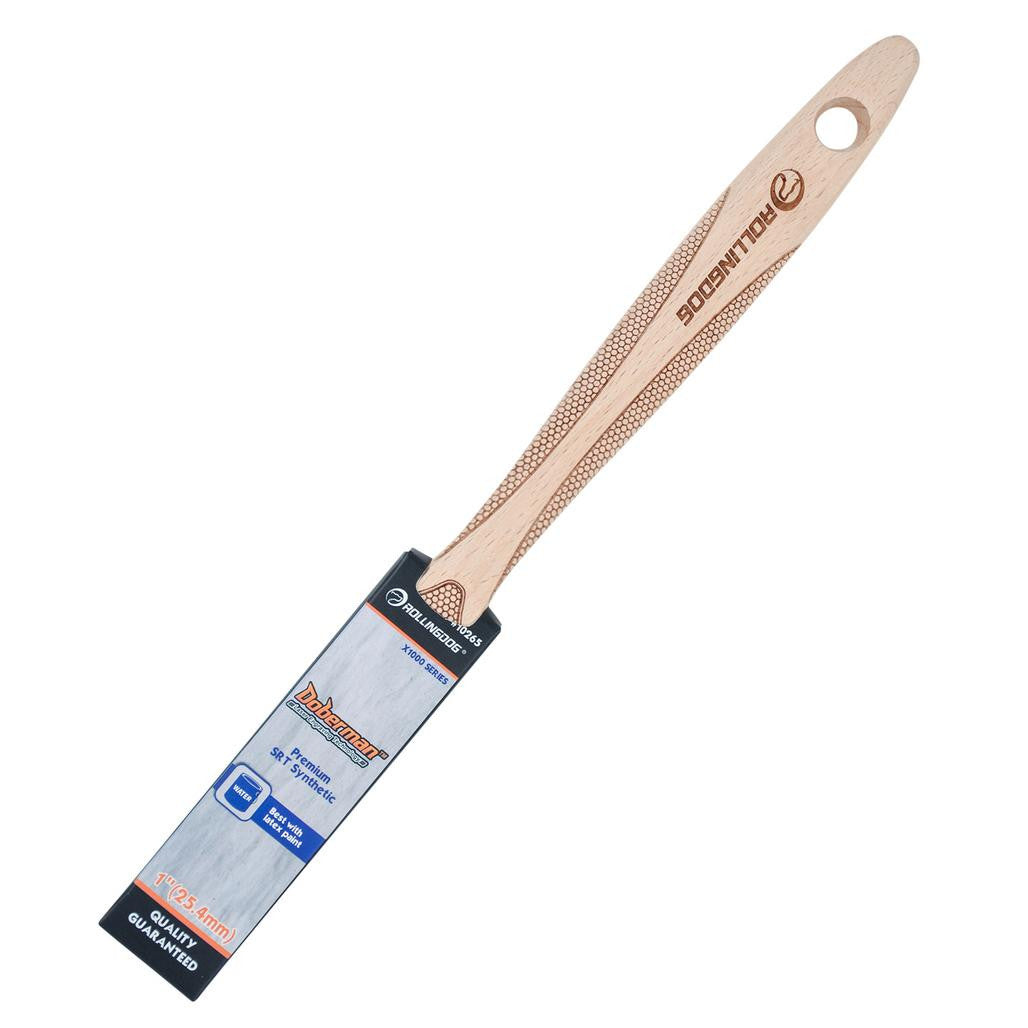 Draper ROLLINGDOG DOBERMAN™ X1000 Series Flat Paint Brush, 1"  08146
