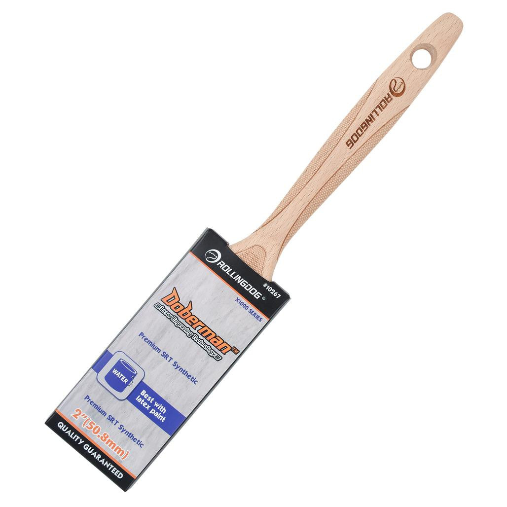 Draper ROLLINGDOG DOBERMAN™ X1000 Series Flat Paint Brush, 2"  08148
