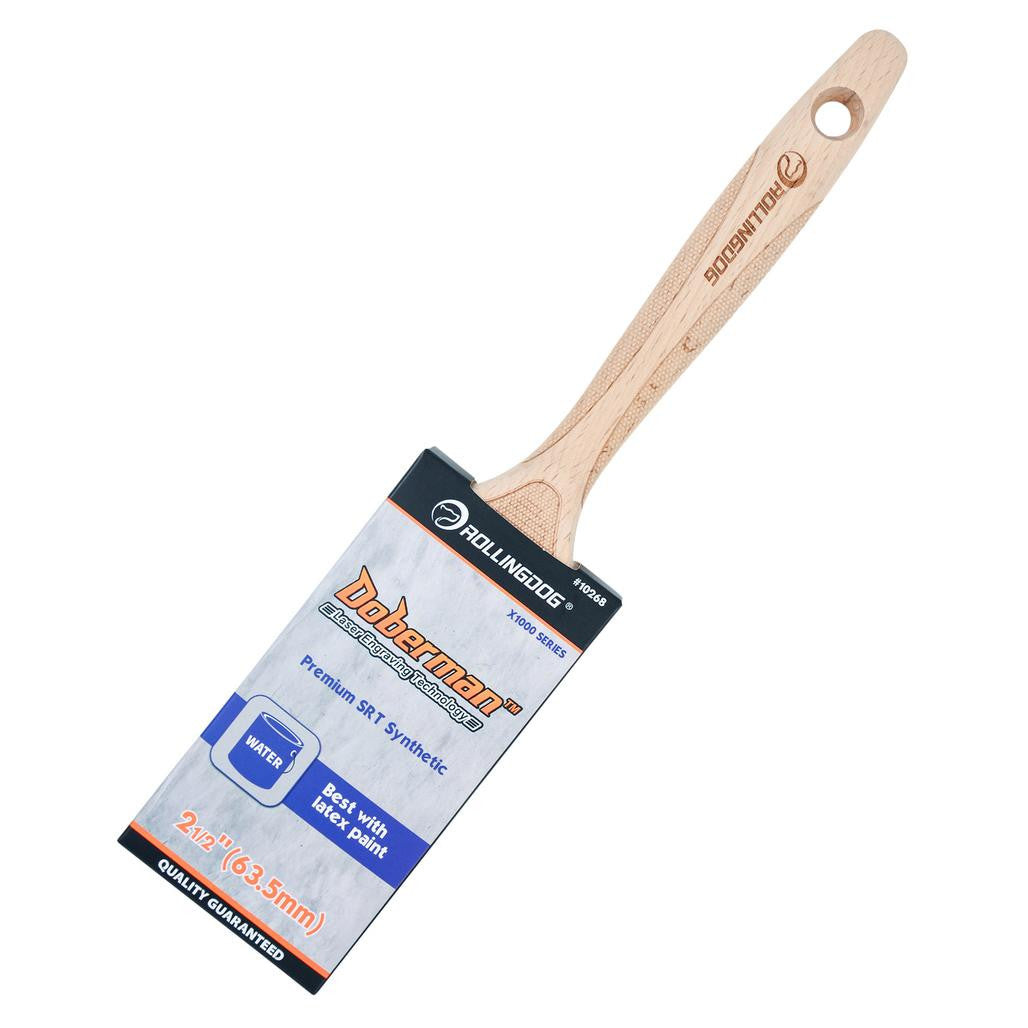 Draper ROLLINGDOG DOBERMAN™ Series Flat Paint Brush, 2.5"  08150