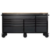 BUNKER 72" 15 Drawer Trolley Grey 08241